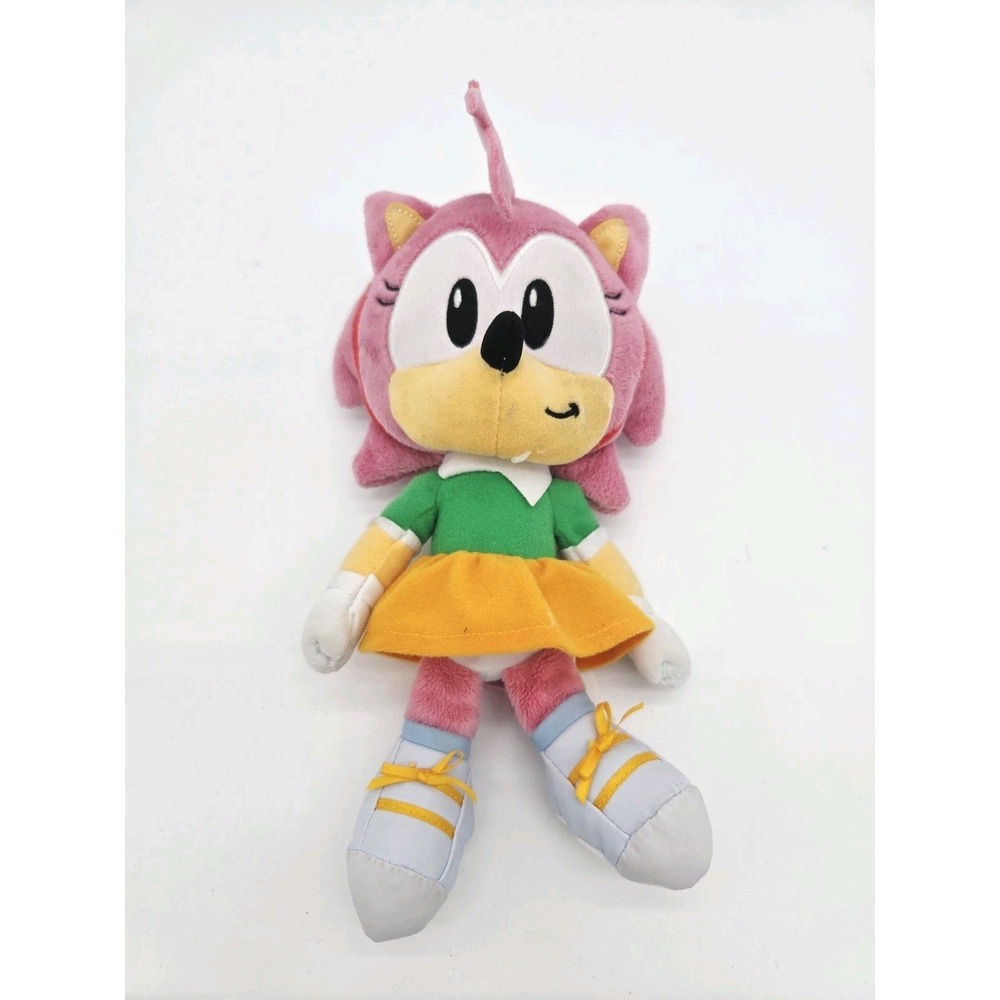 Sonic The Hedgehog Classic Amy 9" Plush Jakks Pacific Preowned